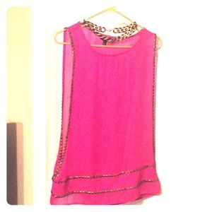 Rock & Republic Gold studded blouse